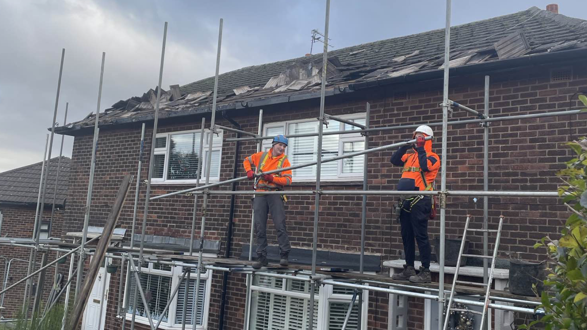 Tameside homes affected by storm Jigsaw Homes Group