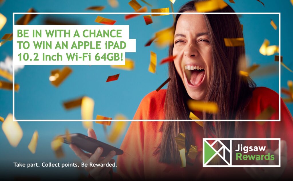 Win an Apple iPad with Jigsaw Rewards! Jigsaw Homes Group