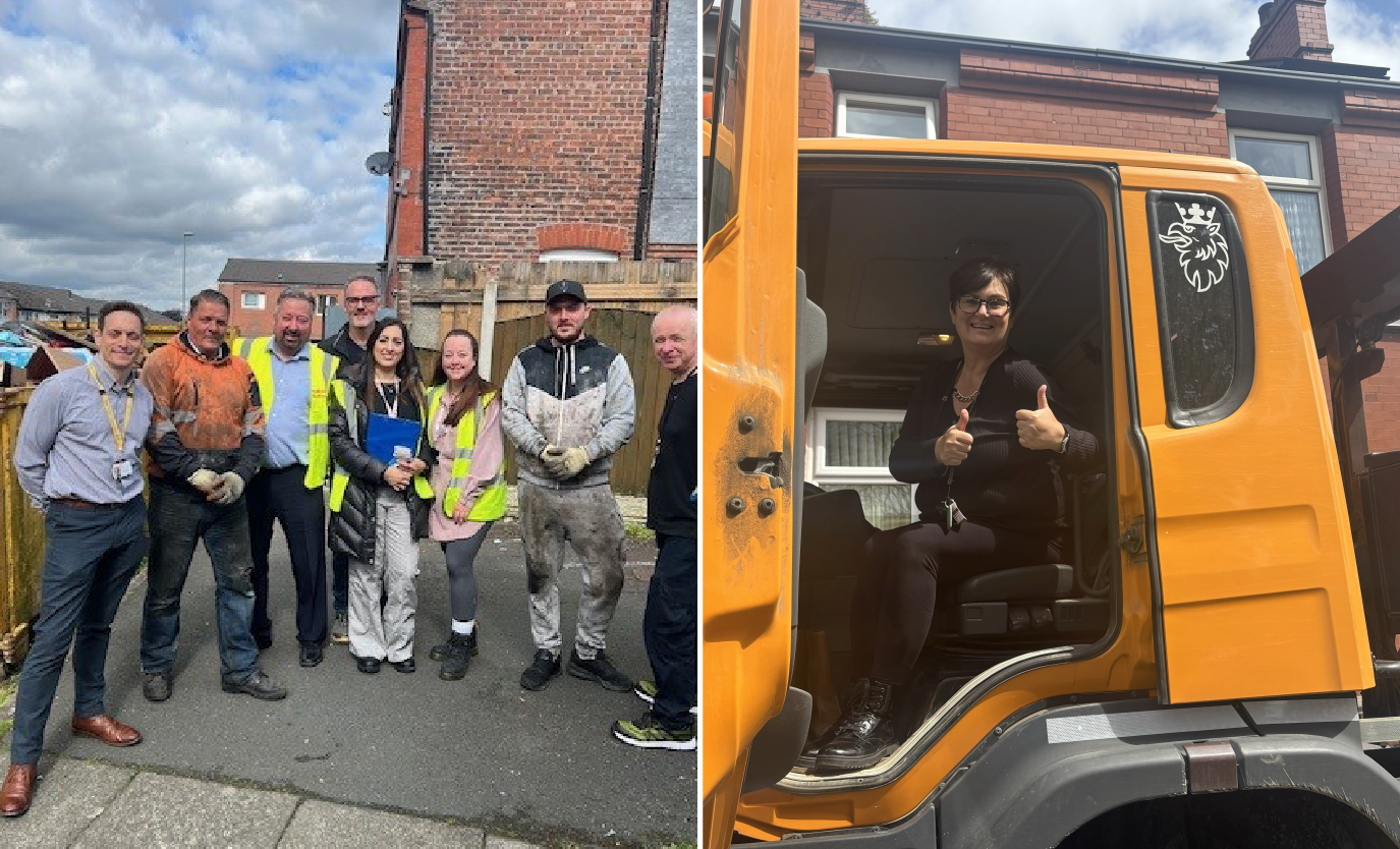 Community Cleans Up in Ashton Jigsaw Homes Group